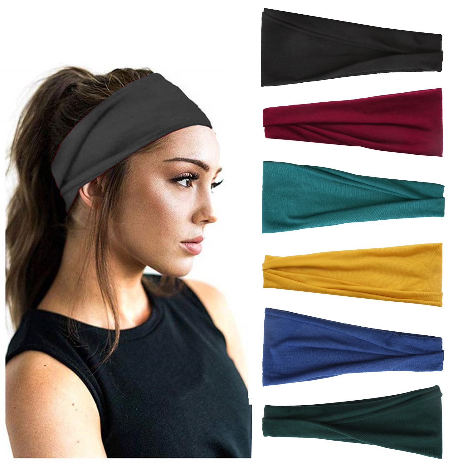 Sports Elastic Headbands for M - Men'S Grooming Tape recension och pris